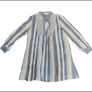 Embroidered Zara Mini Dress